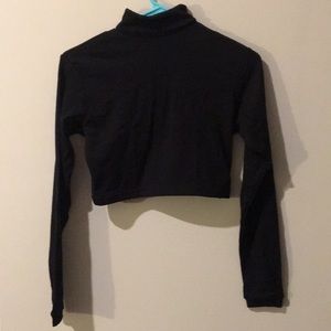 NWOT Turtleneck Crop Top